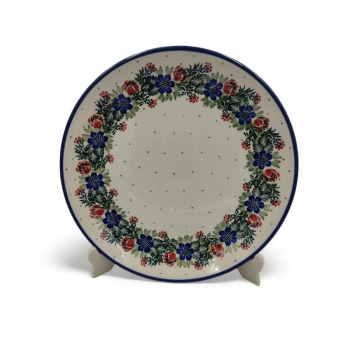 TALERZ OBIADOWY 23,5cm  - ceramika Bolesławiec,